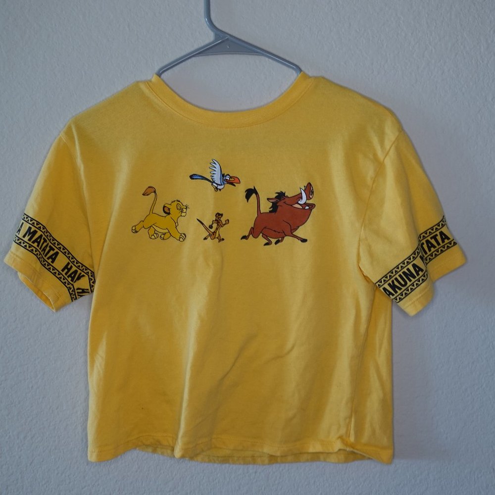 Disney Lion King (Hakuna Matata) Cropped Top